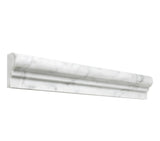 Carrara White Marble Og-1 Chair Rail Molding Trim