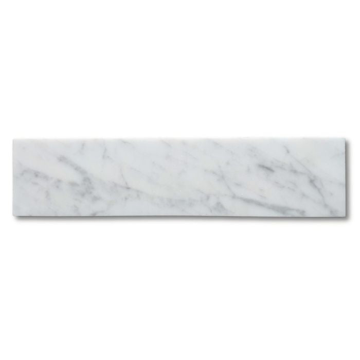 3X12 Carrara White Subway Tile