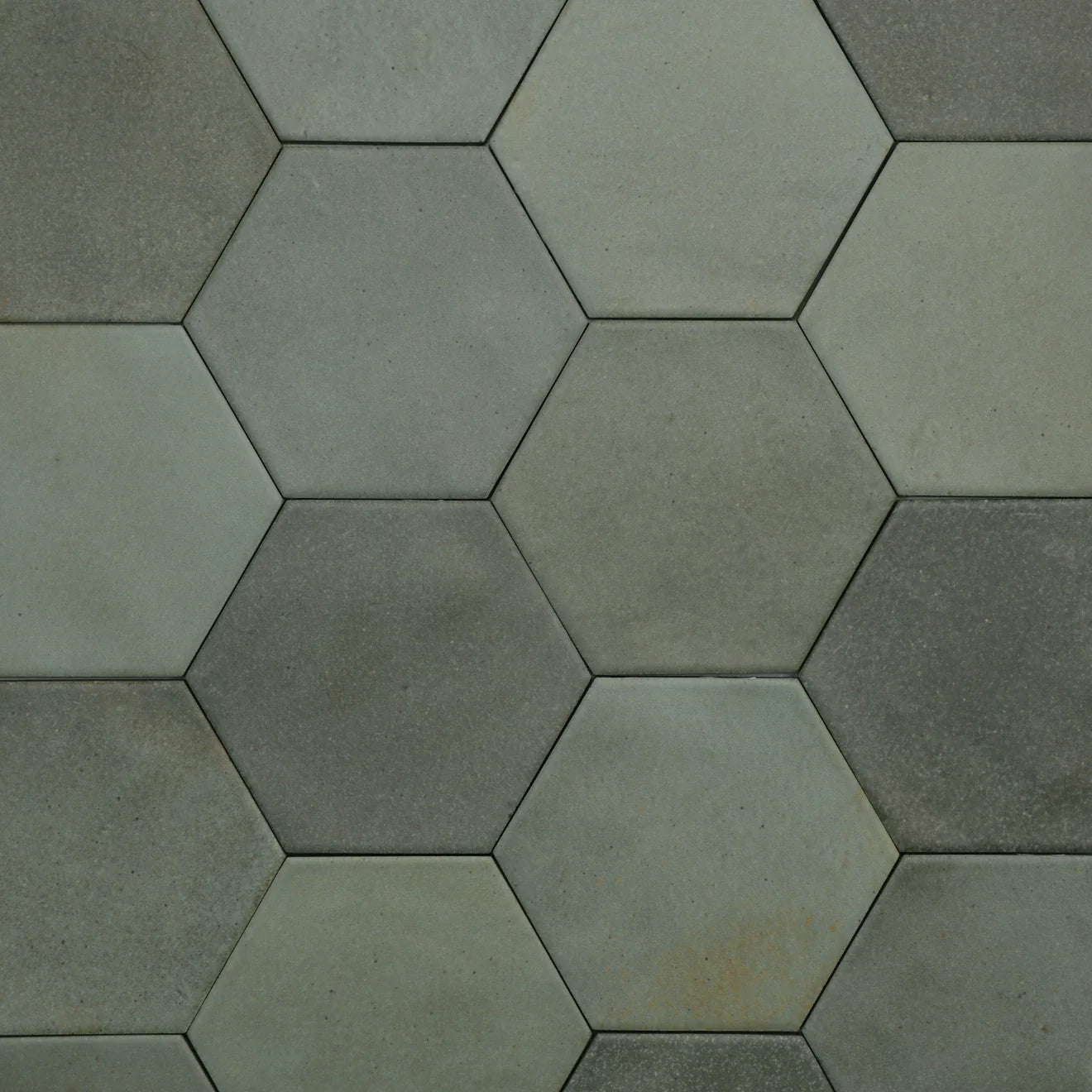 Celine 4" Hexagon Porcelain Floor & Wall Tile in Sage