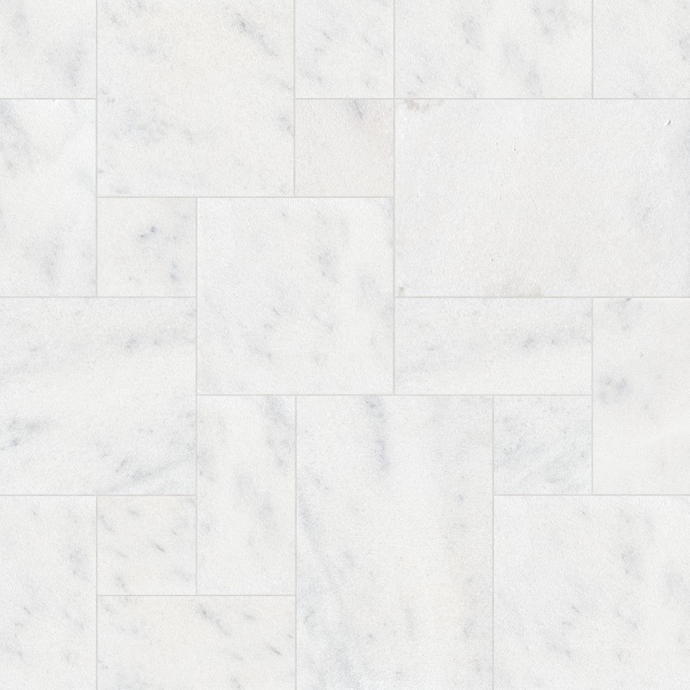 Sierra White Versailles Pattern 16 Sft x 10 Kits Sandblast Paver