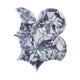 Calacatta Viola Marble La Fleur Mosaic Tile Polished