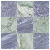 12x12 Ming Green Classico Marble, 3/8