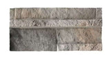 Terrado Ashbury Shadow 4” x 20” in. Natural Finish Cement Stone Look Ledger Panel Wall Tile