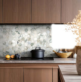 2” Calacatta Green Marble Hexagon Honed Mosaic Tile
