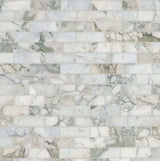 2x6 Calacatta Green Marble Honed Mosaic Tile
