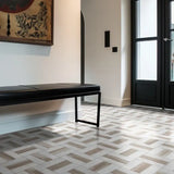 Winslow Weave 12" X 12" Polished Marble Mosaic