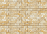 Honey Onyx Brick Mosaic 1x2 3/8 Polished