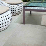 MSI Argento Travertino Porcelain Paver 24"x24" Matte Rectified