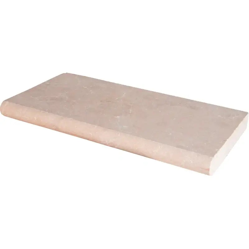 Aegean Pearl 16"x 24" Marble Tumbled Coping Sandblasted / Brushed