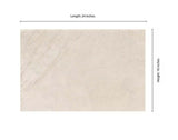 Aegean Pearl 16"x 24" Marble Tumbled Coping Sandblasted / Brushed