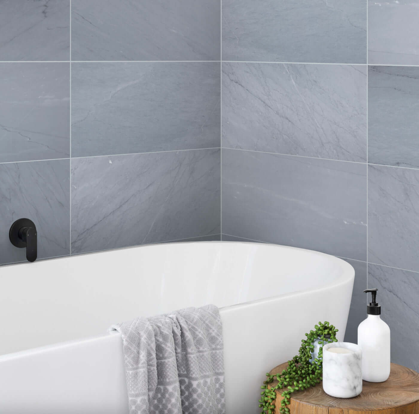 12x24 Bardiglio Imperiale Marble Tile