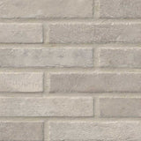 Brickstone Ivory 2X10 Brick Pattern Porcelain Tile