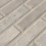 Brickstone Ivory 2X10 Brick Pattern Porcelain Tile
