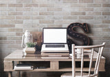 Brickstone Ivory 2X10 Brick Pattern Porcelain Tile
