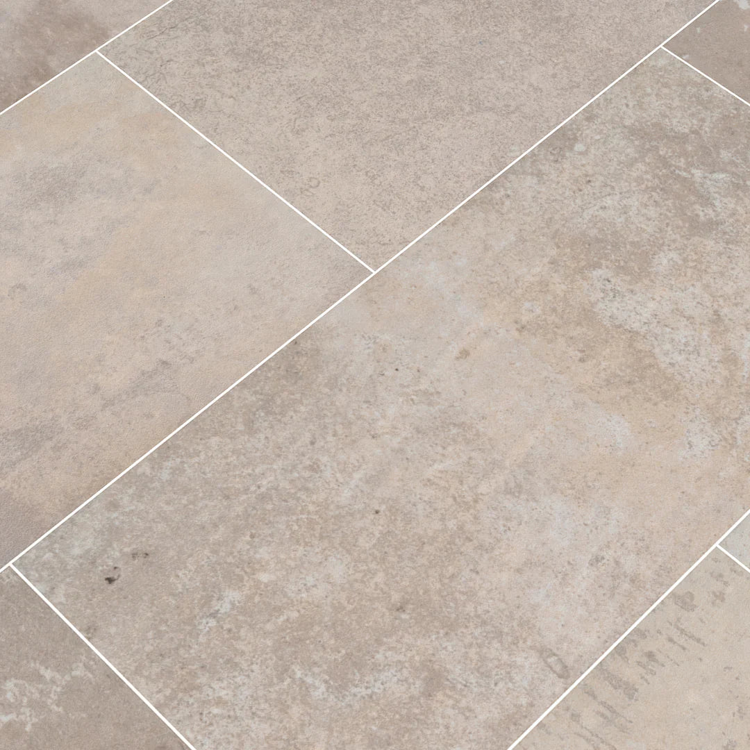 Brickstone Ivory 5X10 Brick Pattern Porcelain Tile