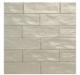 Zelyge Aloe Zest 2.5x8 Satin Ceramic Zellige Look Wall Tile