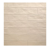 Zelyge Sand Zest 2.5" x 8" Satin Ceramic Zellige Look Wall Tile