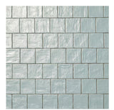 Zelyge Sky Zest 4” x 4” Satin Ceramic Zellige Look Wall Tile