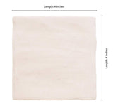 Zelyge Star Zest 4" x 4" Satin Ceramic Zellige Look Wall Tile