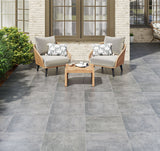 24×24 True Bluestone Arterra® Porcelain Pavers, 2 CM