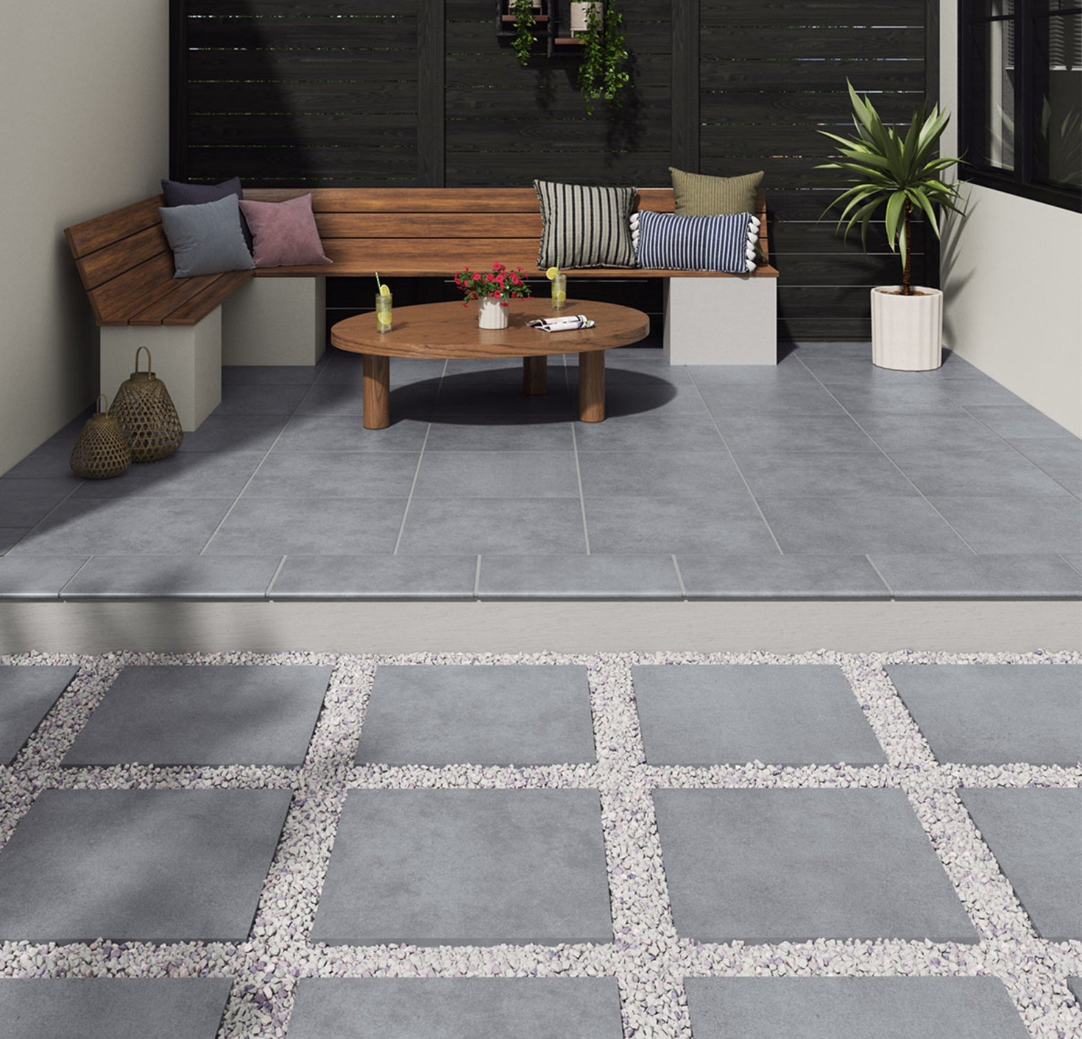 Arterra Paver Bluestone Pattern 2 CM