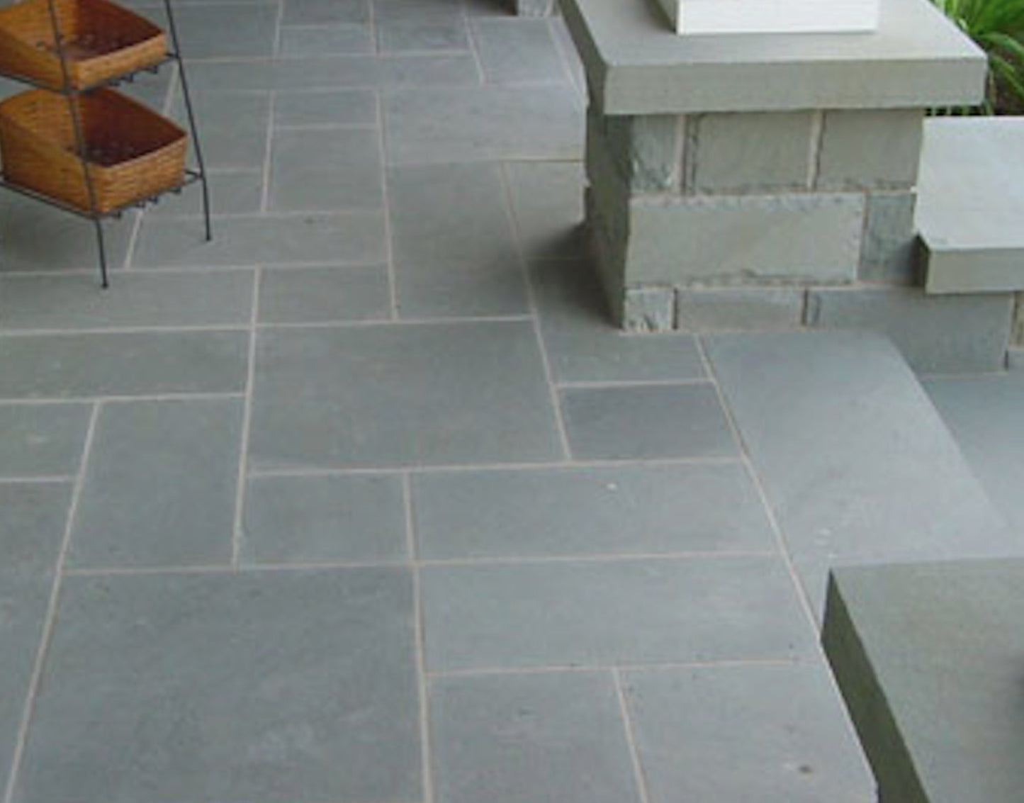 Mountain Blue 10 Kits Flamed 1 Inch Paver