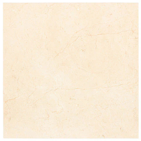 18x18 Alicante Crema Marfil Premium Spanish Marble Tile