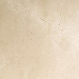 18x18 Alicante Crema Marfil Premium Spanish Marble Tile