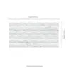MSI Dymo - 12" x 24" Geometric Chex Wall Tile - Glossy Visual