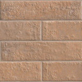 Mattonella Cotto 2.5X10 Glazed Porcelain WallTile