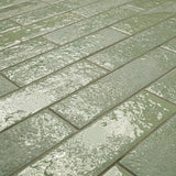 Mattonella Giada 2.5" x 10" Glazed Porcelain Wall Tile