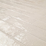 Mattonella Neve 2.5" x 10" Glazed Porcelain Wall Tile