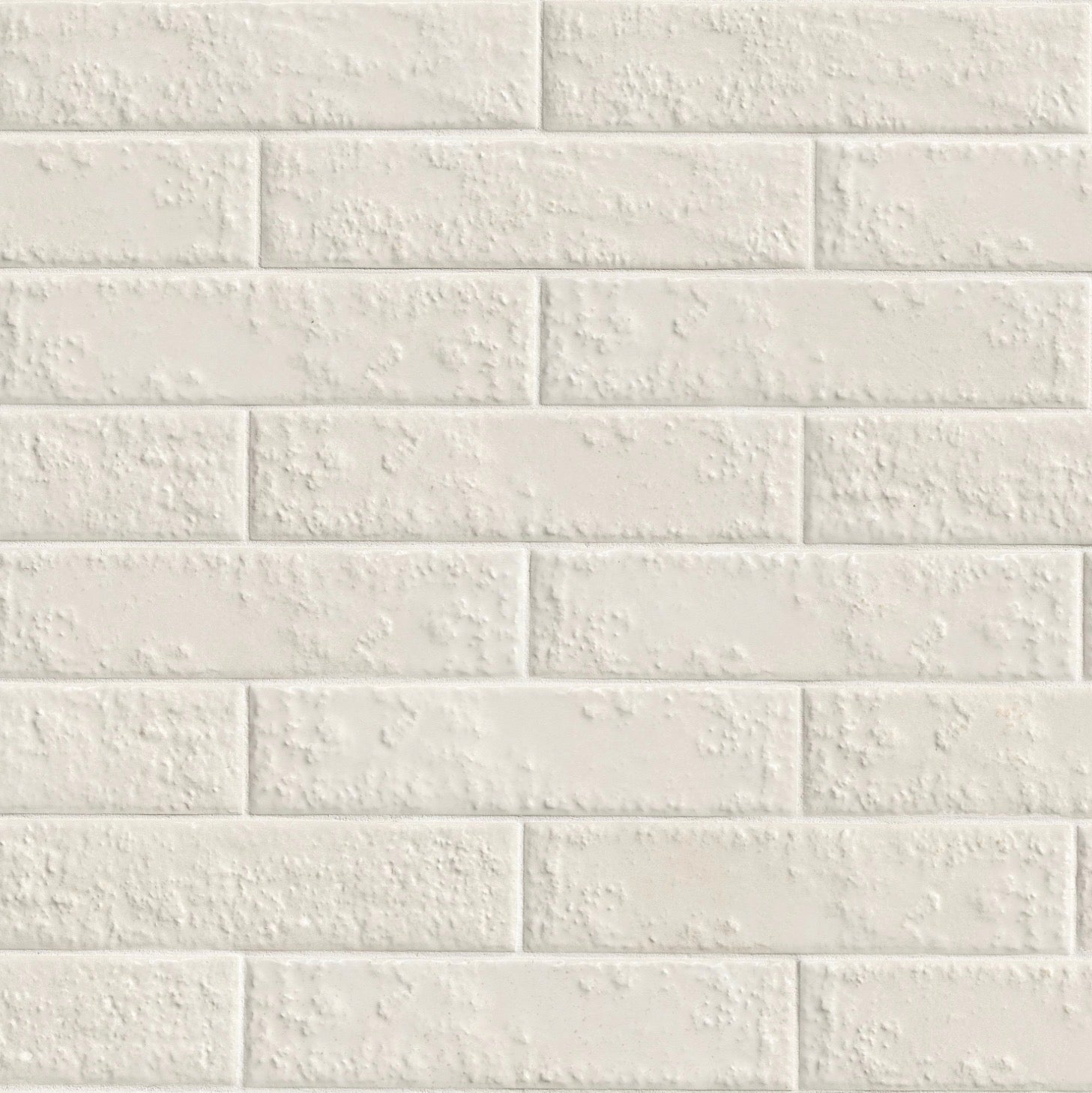 Mattonella Neve 2.5" x 10" Glazed Porcelain Wall Tile