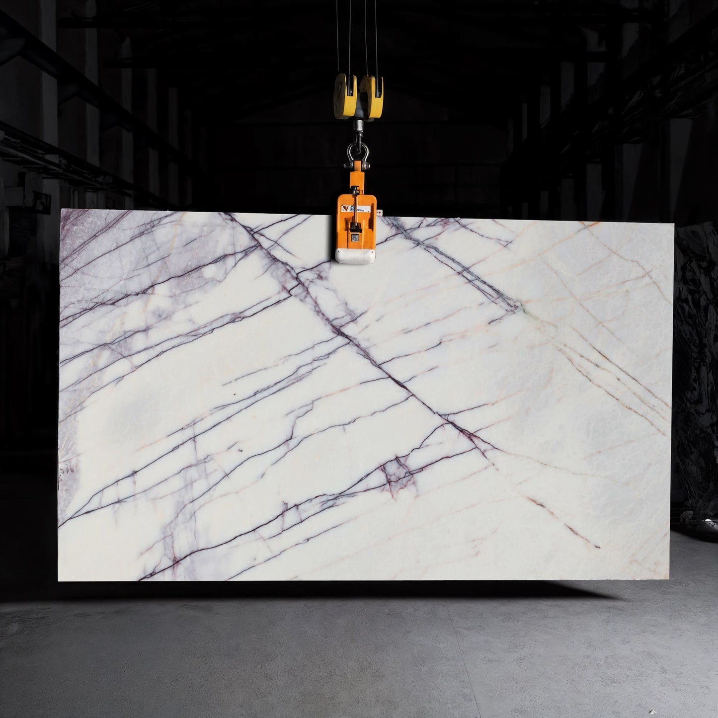 Lilac 1 1/4" Marble Slab Polished