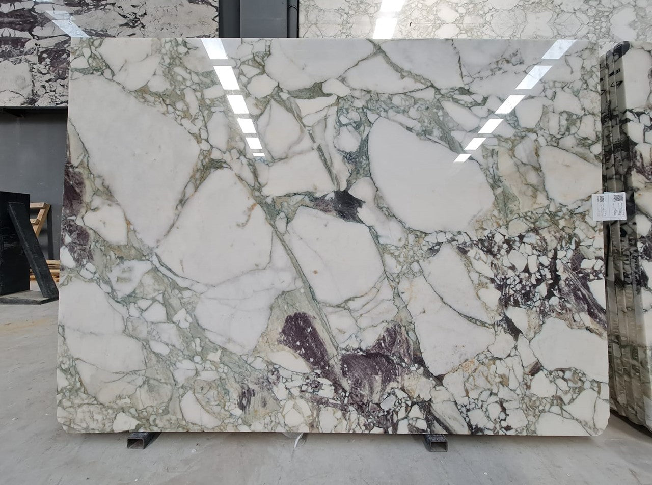Calacatta Viola Marble 1 1/4" Thickness Slab Polished