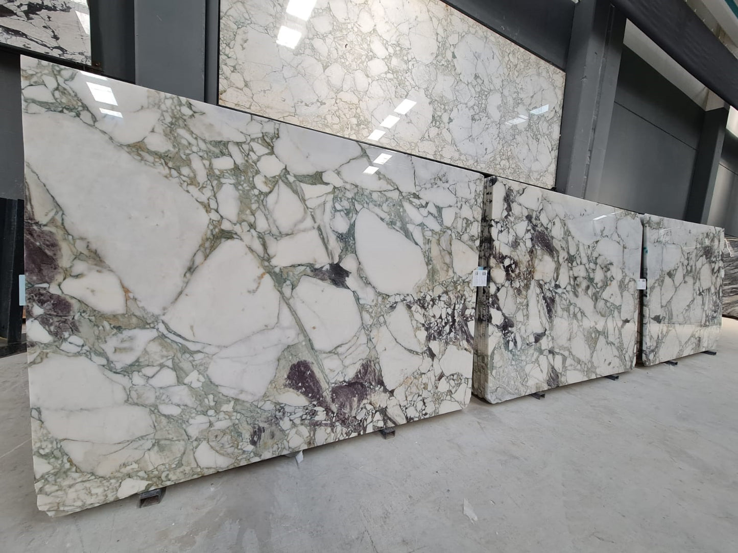 Calacatta Viola Marble 1 1/4" Thickness Slab Honed
