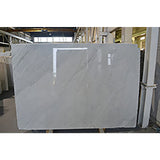 Carrara White Italian Marble 1 1/4" Thickness Slab Honed