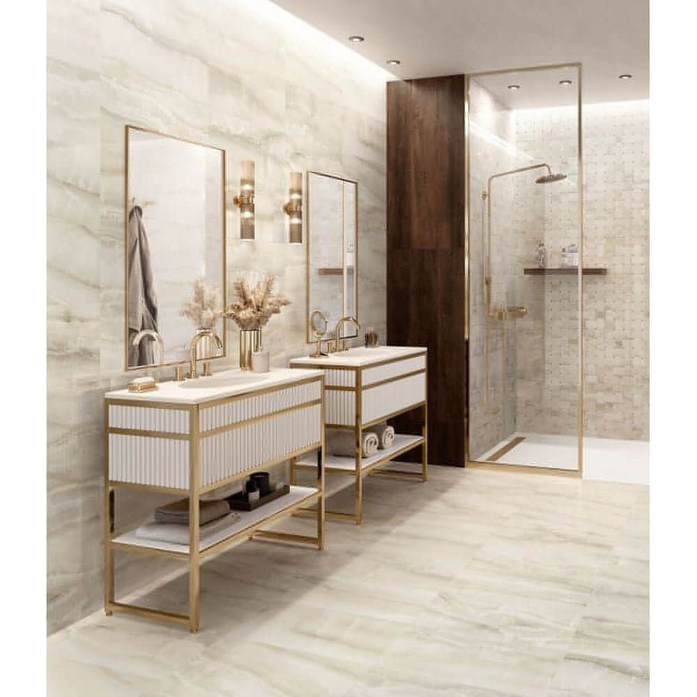 Akoya Ivory Matte 12 x 24, SANT'AGOSTINO