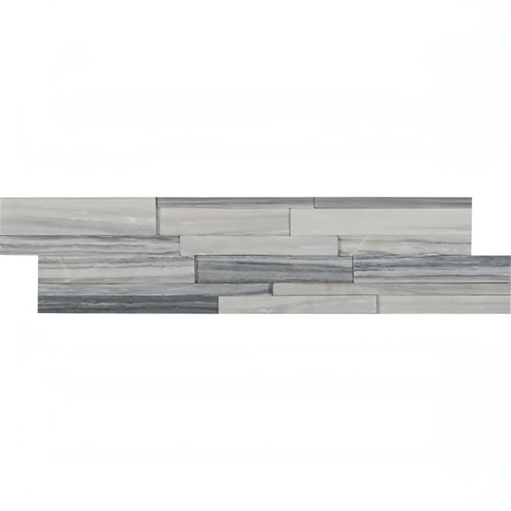 Alaska Gray 3D Honed 6x24 Panel