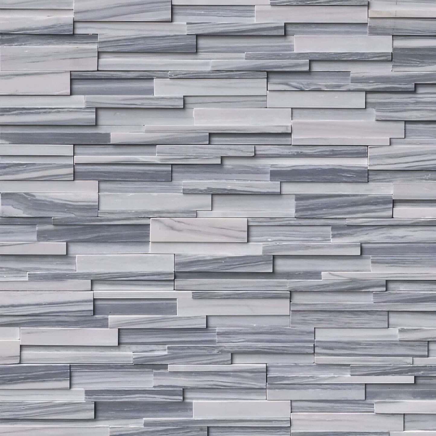 Alaska Gray 3D Honed 6x24 Panel