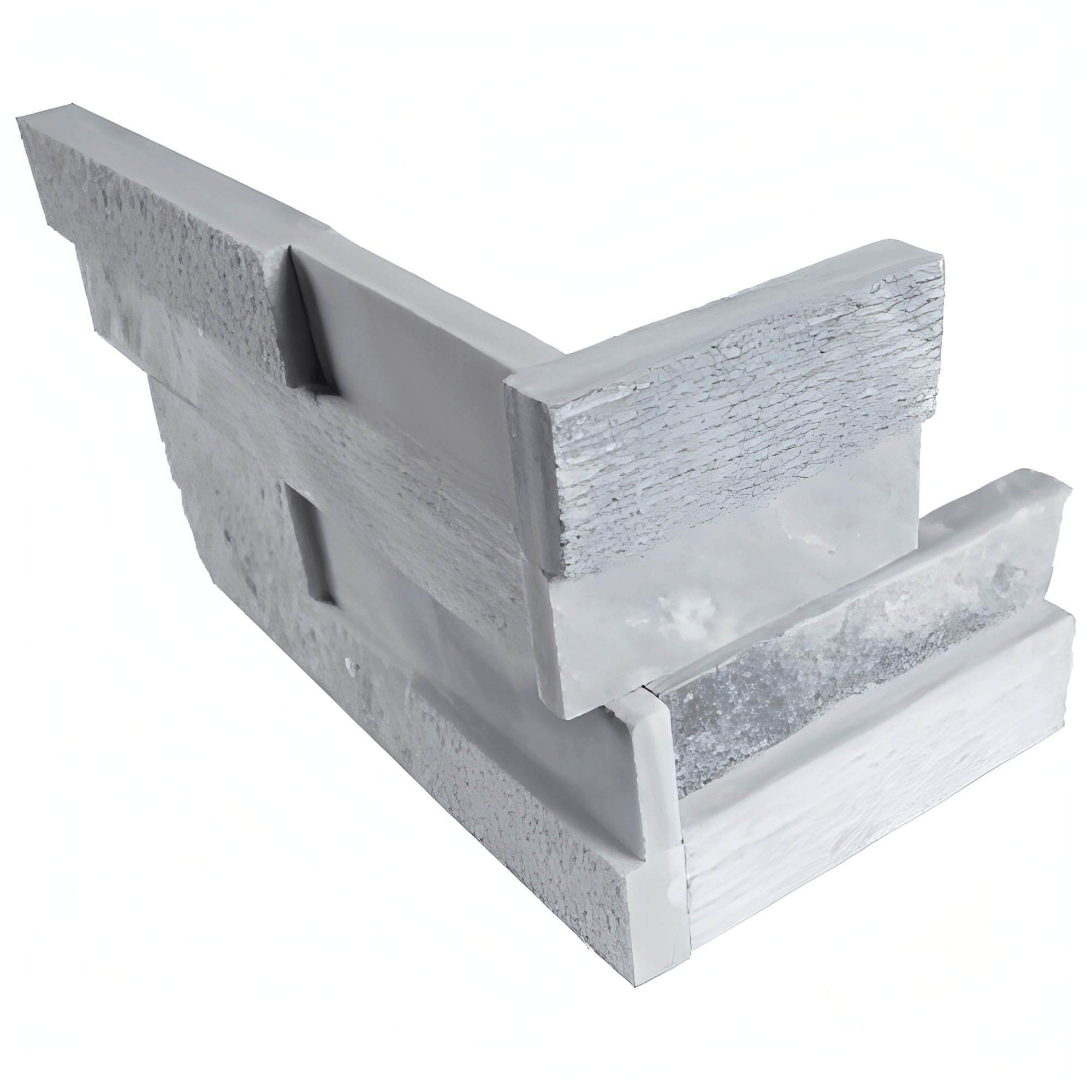 Alaska Gray Multi Ledger Corner