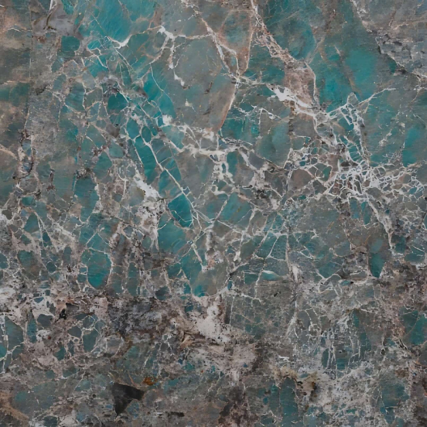 Amazonite Quartzite Countertop Slab 2 CM, 132x79