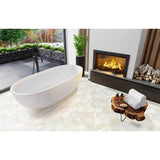 Arabescato Venato 8” Hexagon Honed