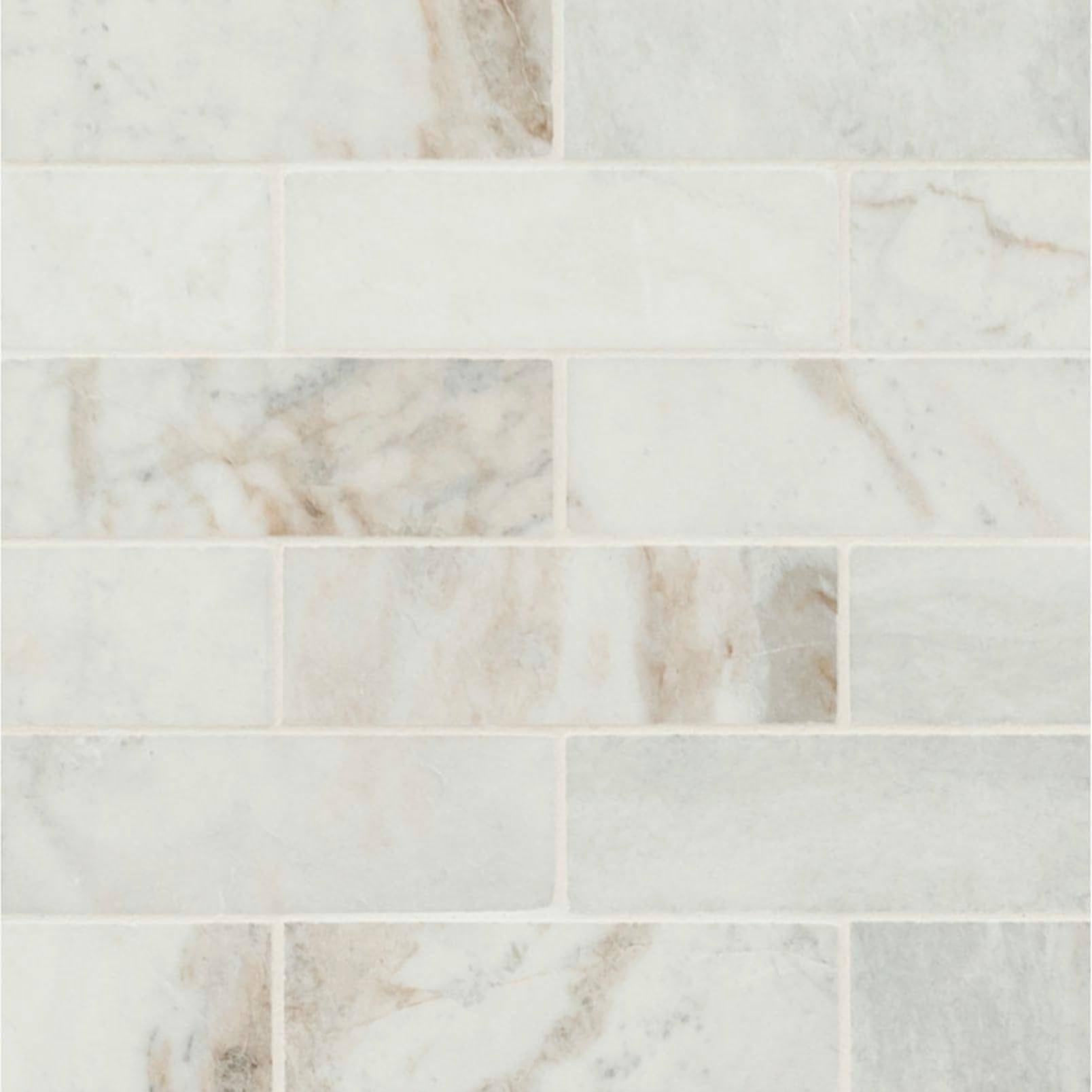 Arabescato Venato Calacatta White 2x6 Honed