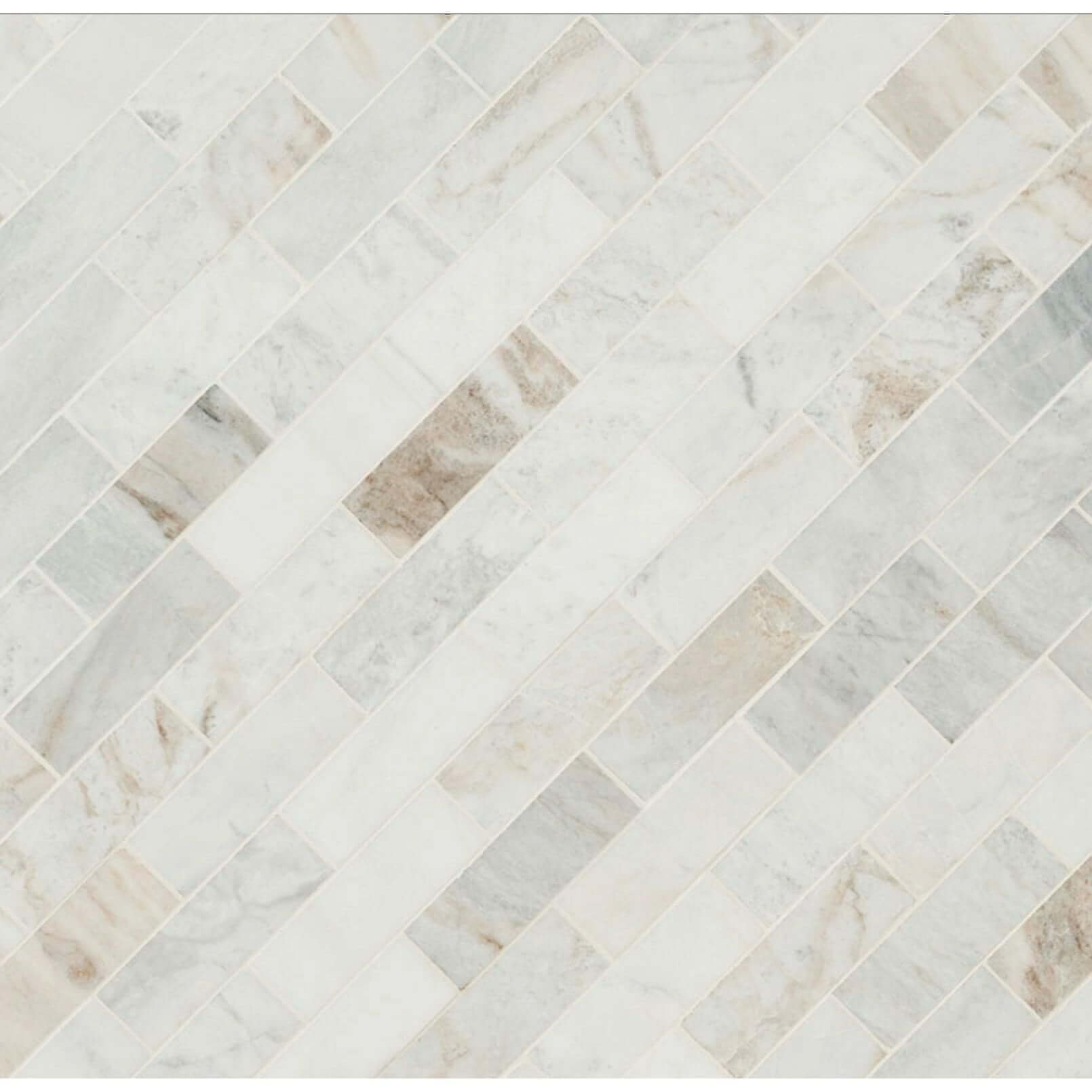Arabescato Venato Calacatta White 2x6 Honed