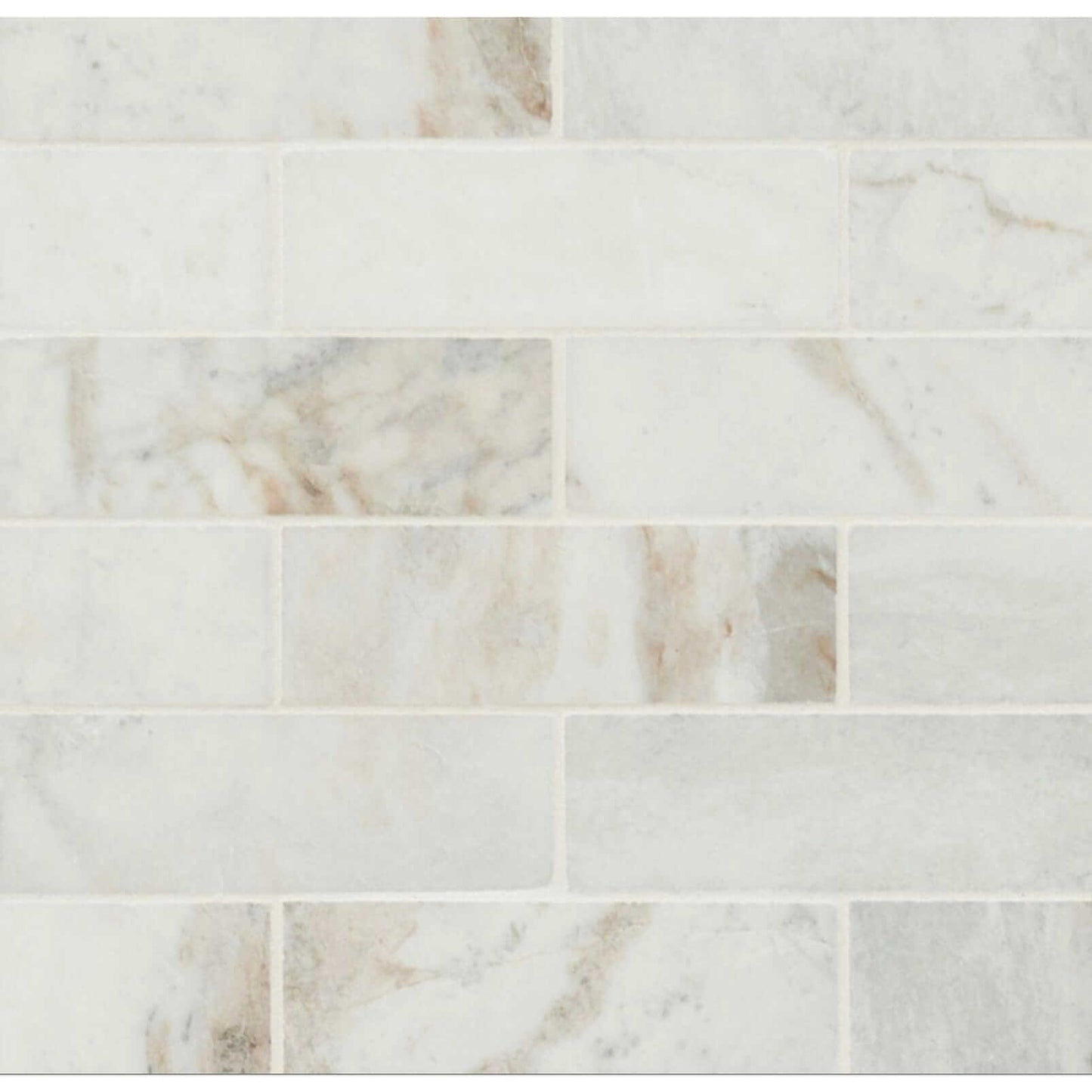 Arabescato Venato Calacatta White 2x6 Honed
