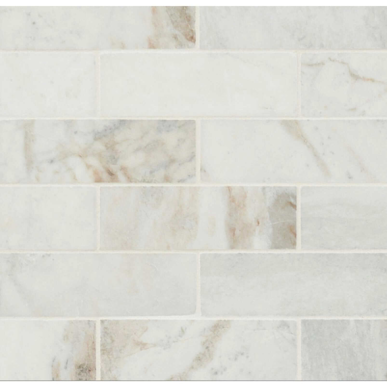 Arabescato Venato Calacatta White 2x6 Honed