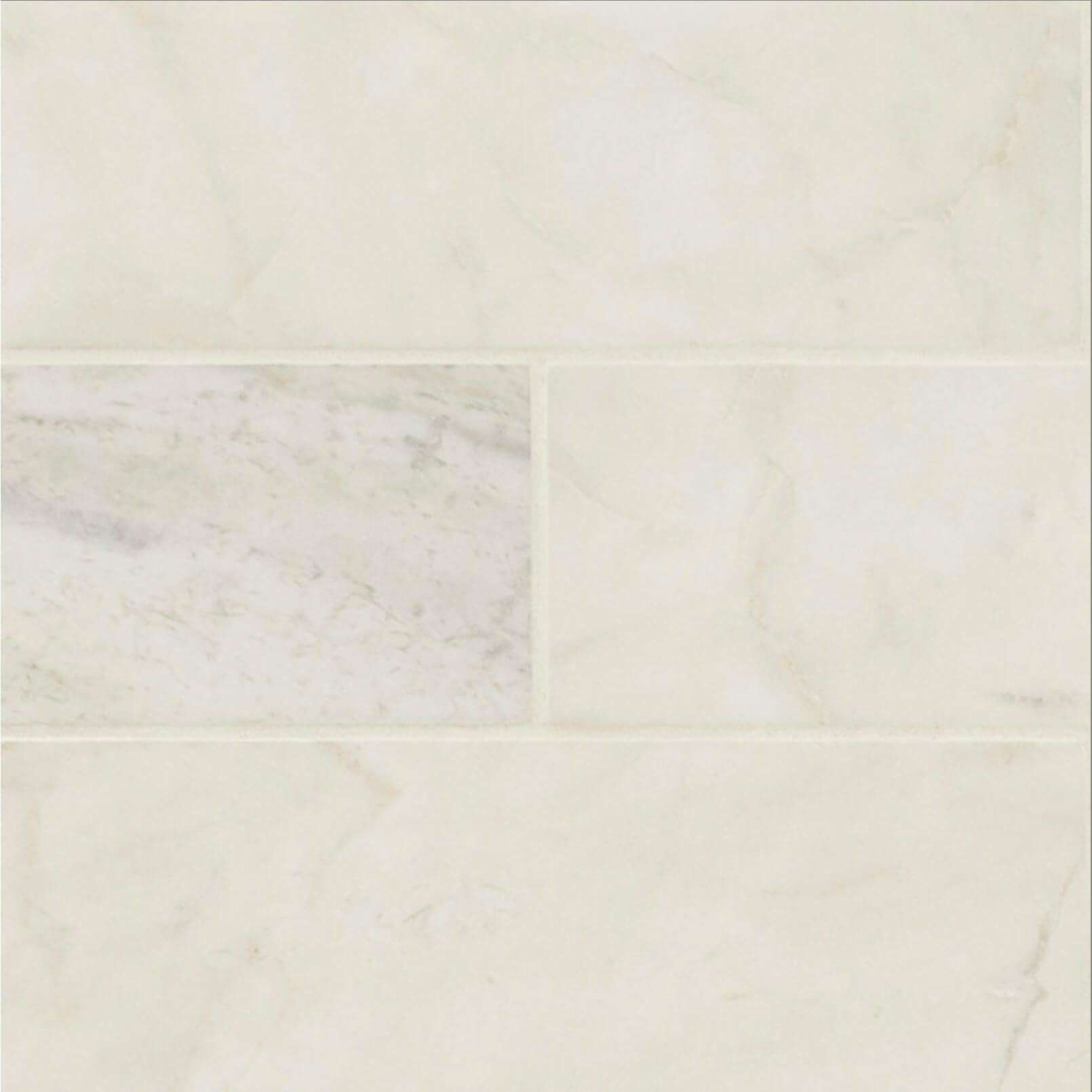 Arabescato Venato Calacatta White 4x12 Honed