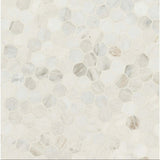 Arabescato Venato Calacatta White Hexagon Honed 2”