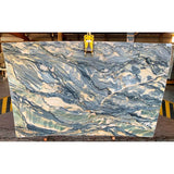 Azul Treasure Quartzite Countertop Slab Polished 2 CM, 127”x80”